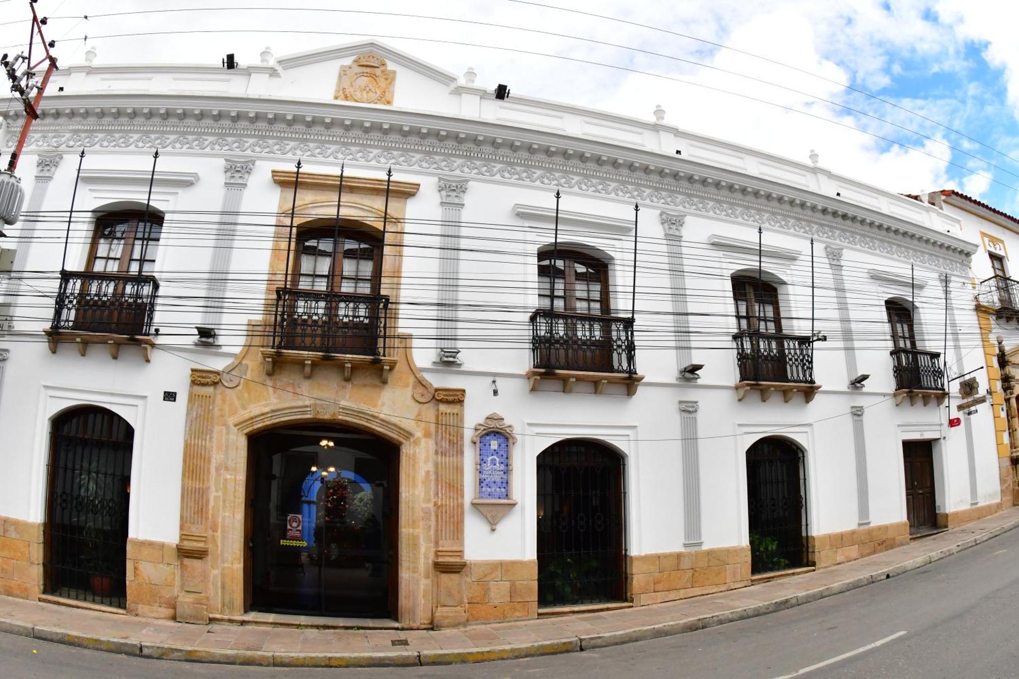 Parador Santa Maria La Real Sucre Exteriör bild